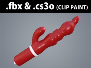 [RE192617] 3D Object Vibrator pop-sk 01