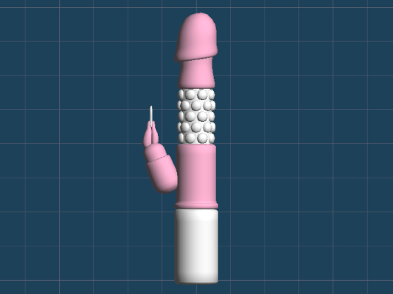 3D Model Data [Vibrating Sex Toy]