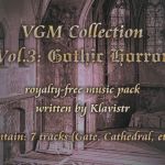 [RE217867][KLV Canvas] [Royalty Free] Video Game Music Collection Vol.3 -Gothic Horror-