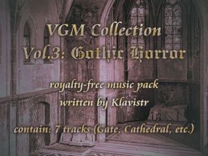 [RE217867][KLV Canvas] [Royalty Free] Video Game Music Collection Vol.3 -Gothic Horror-