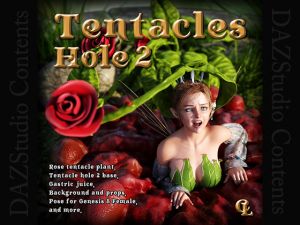 [RE220651]Tentacles Hole 2 for DAZStudio