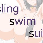 [RE229998] sling swim suit