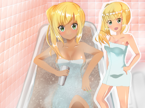 Bath Training with Your Tan Gyal Younger Sister ~Comiket Edition~ By PoyoPoyoBunny
