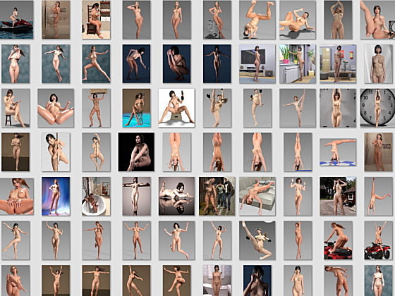 Nude Female Bodies Image Collection (106 pages) By kazaha