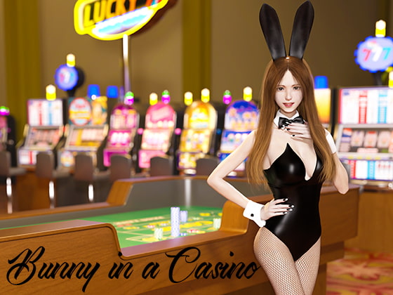 Bunny in a Casino By Yazu G