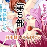 100 Yen Fap Assist: Sis with Dick & Feminized Little Brother 5