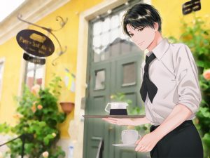 [RE291704] Hunky Guy’s Real Recording ~ Cafe Waiter 24 yo Yuuhei (Warm -Hearted Boy)