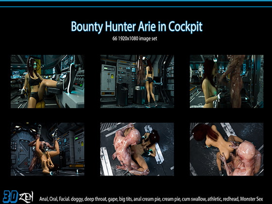 Bounty Hunter Arie: Alien By 3dZen