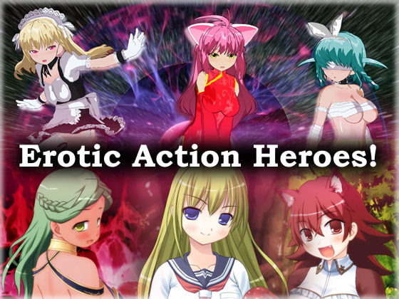 Erotic Action Heroes! By leimonya