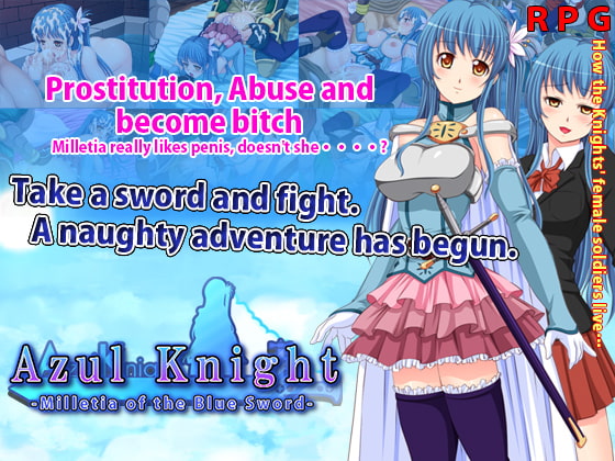 Azul Knight - Milletia of the Blue Sword By Almonds & Big Milk