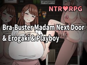 [RJ390646] Bra-Buster Madam Next Door & Erogaki & Playboy