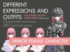 [RJ406274] Armor Female picture material