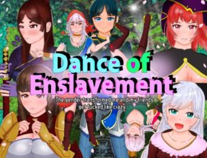 [RJ01099925] Dance of Enslavement ~The gender-transformed protagonist and his friends get fucked like crazy.