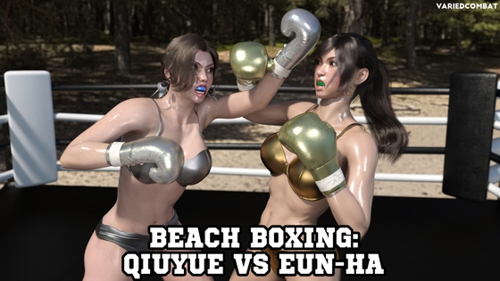 Beach Boxing: Qiuyue VS Eun-Ha By VariedCombat