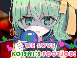 [RJ01110092] We love Koishi’s footjob!